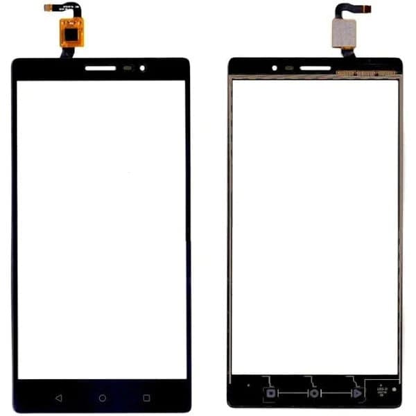 Touch Screen Glass with OCA for Lenovo Phab 2 Black