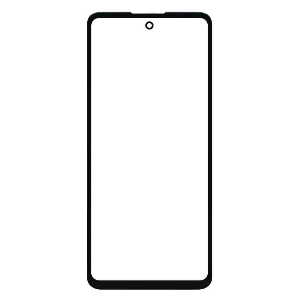 Touch Screen Front Glass for Motorola Moto G60 Black