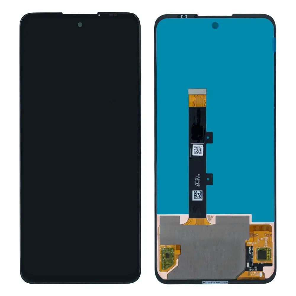 OLED Lcd Display Combo Folder for Motorola Moto Edge 20 Fusion Black
