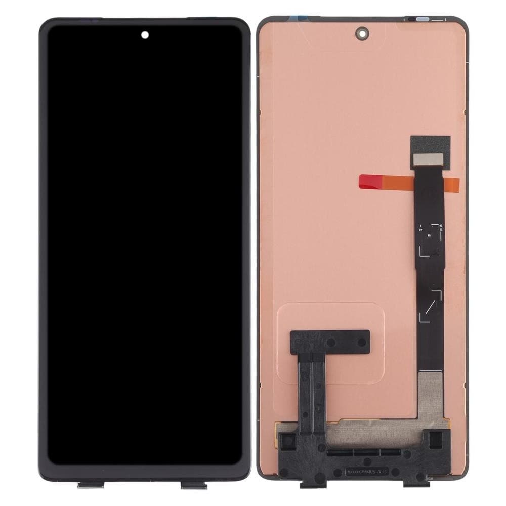 OLED Lcd Display Combo Folder for Motorola Moto Edge 30 Pro Black