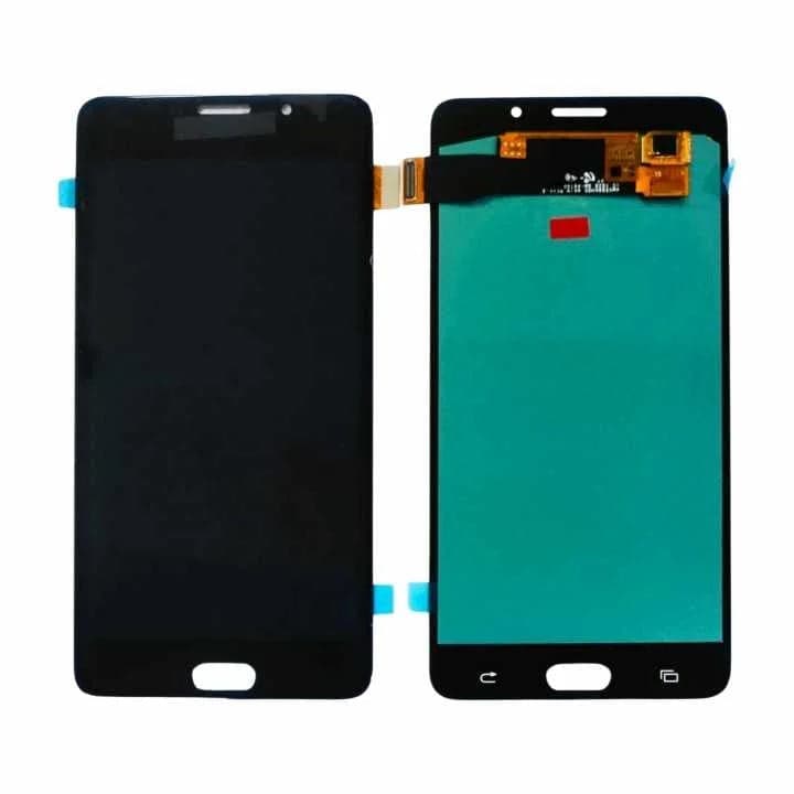 OLED Lcd Display Combo Folder for Samsung Galaxy A9 Pro A910 Black