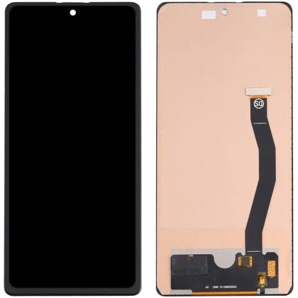 OLED Lcd Display Combo Folder for Samsung Galaxy S10 Lite Black