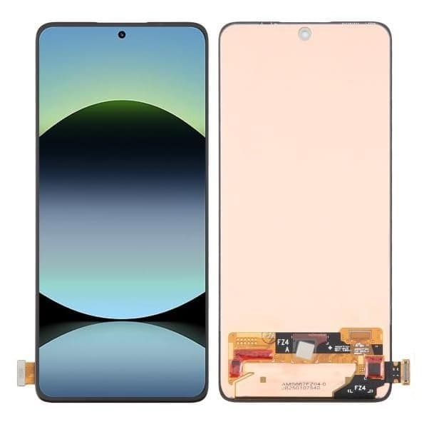 OLED Lcd Display Combo Folder for Xiaomi Redmi Note 14 4G Black