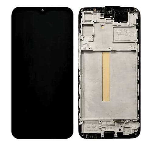 OLED Lcd Display Combo Folder with Frame for Samsung Galaxy A25 Black