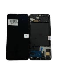 OLED Lcd Display Combo Folder with Frame for Samsung Galaxy A30s Black