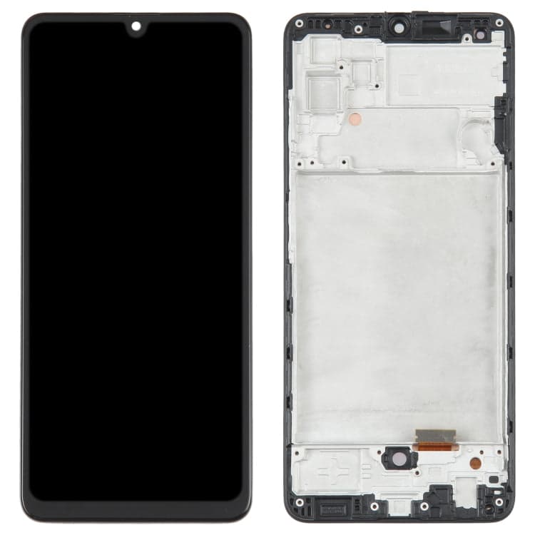 OLED Lcd Display Combo Folder with Frame for Samsung Galaxy A32 4G Black
