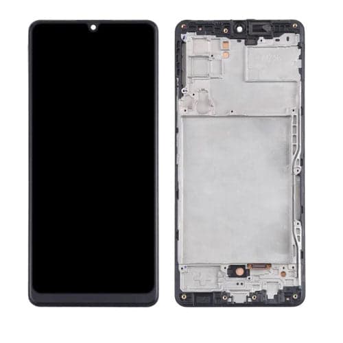 OLED Lcd Display Combo Folder with Frame for Samsung Galaxy A42 Black