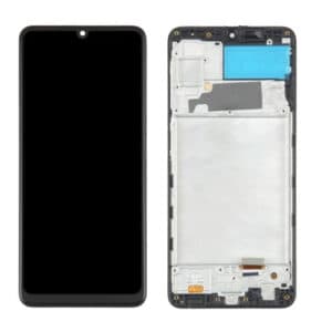 OLED Lcd Display Combo Folder with Frame for Samsung Galaxy M34 Black