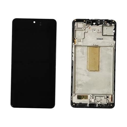 OLED Lcd Display Combo Folder with Frame for Samsung Galaxy M54 Black