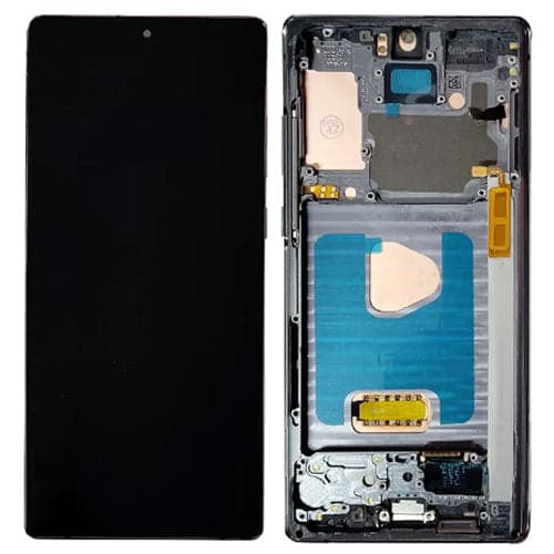 OLED Lcd Display Combo Folder with Frame for Samsung Galaxy Note 20 Black