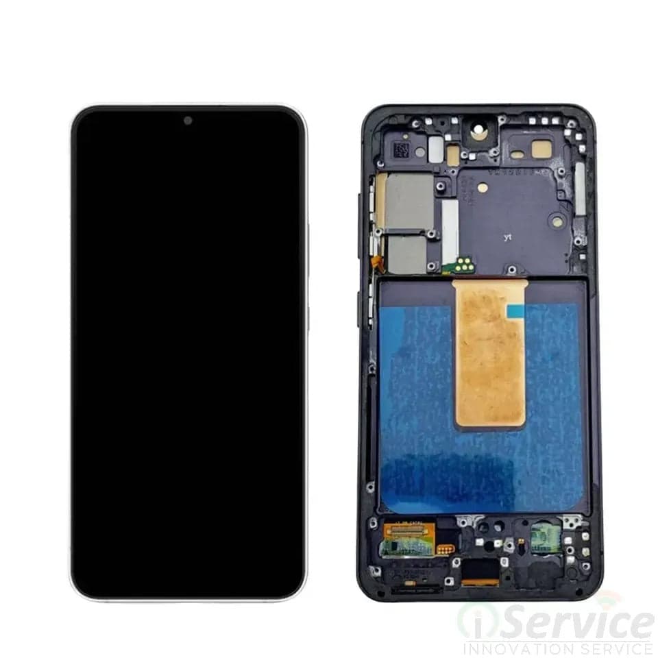 OLED Lcd Display Combo Folder with Frame for Samsung Galaxy S23 Black