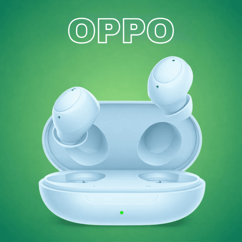 OPPO ENCO BUDS {SINGLE PARTS} Replacement — Charging case / SKY BLUE