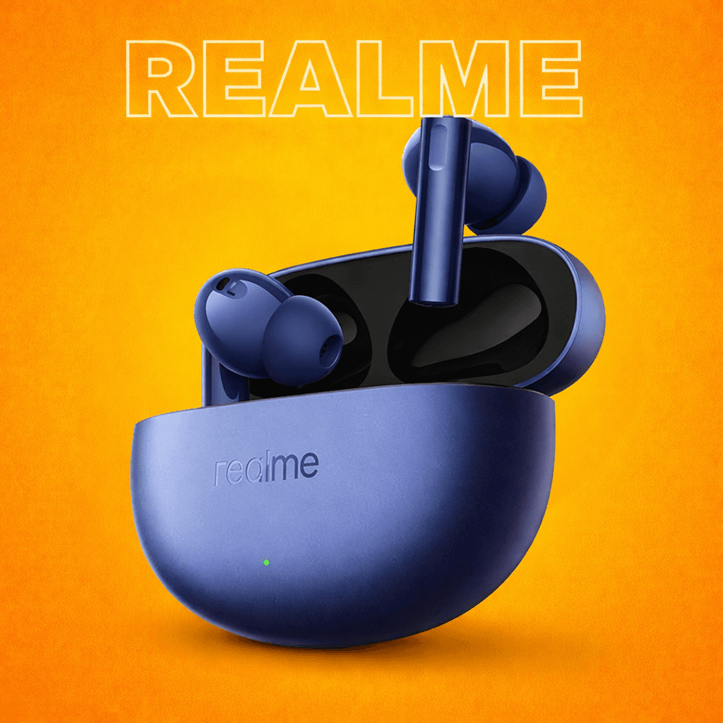 Realme Buds Air 5 {Single Parts} Replacement — Left side / White