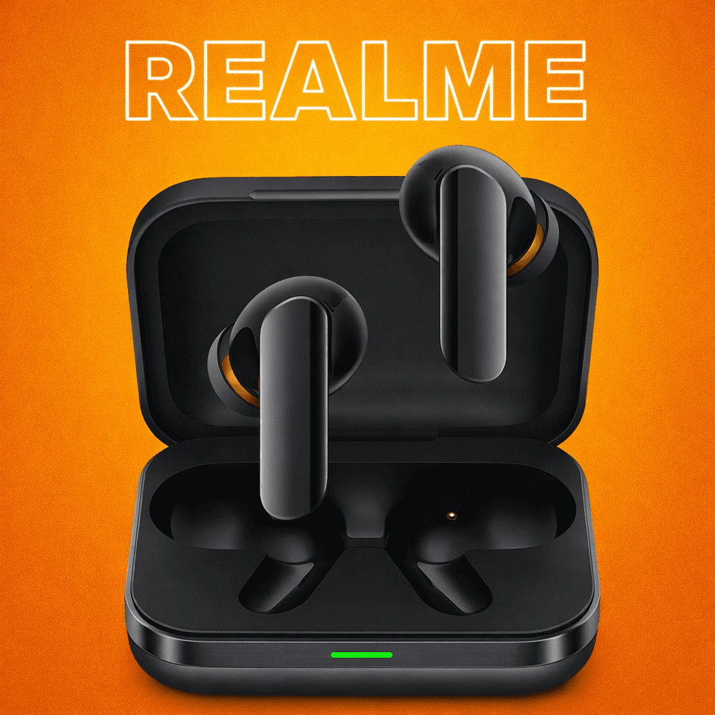 Realme Buds Air 7 Pro {Single Parts} Replacement — Left Side / Green