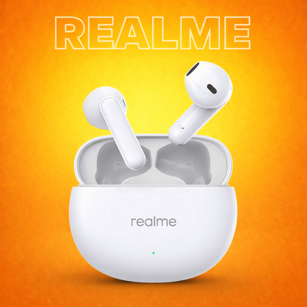 realme Buds T01 Replacement — Charging case / White