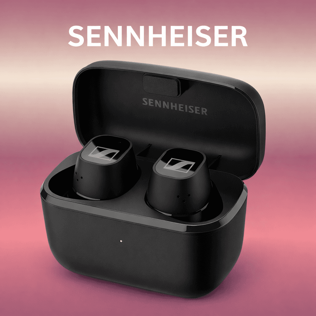 Sennheiser CX Plus True Wireless Replacement — Black / Charging case