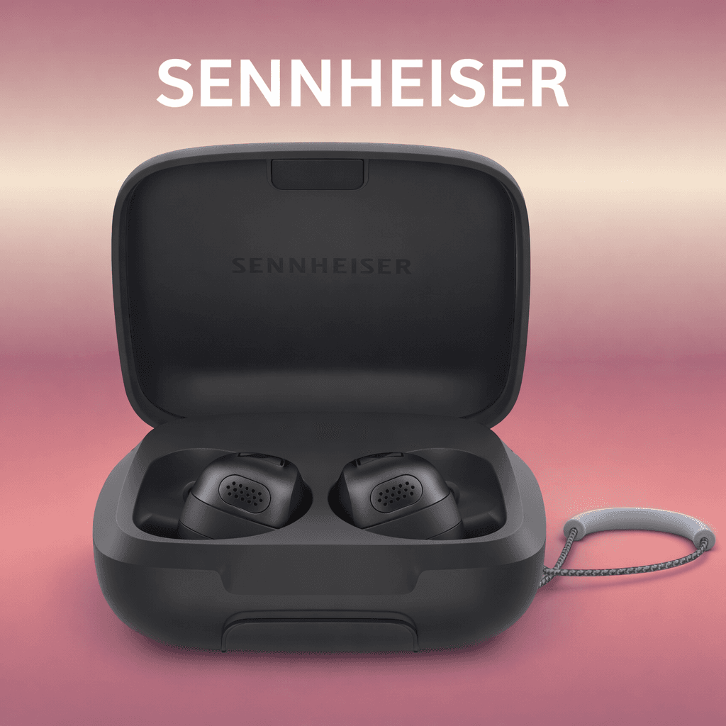 Sennheiser MOMENTUM Sport Replacement — black gloss / Left side & Right side (Both)