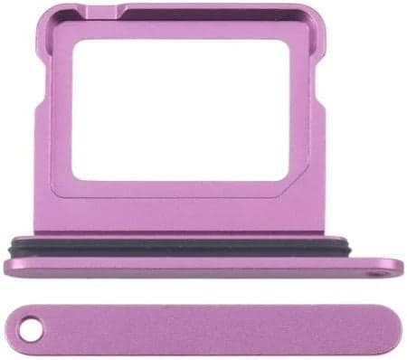 Sim Tray Slot Holder for Apple iPhone 16 Plus Pink