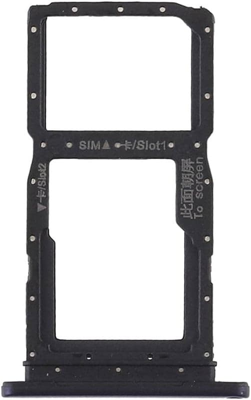 Sim Tray Slot Holder for Huawei Honor 9X Black