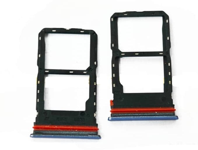 Sim Tray Slot Holder for IQOO Z10x Blue