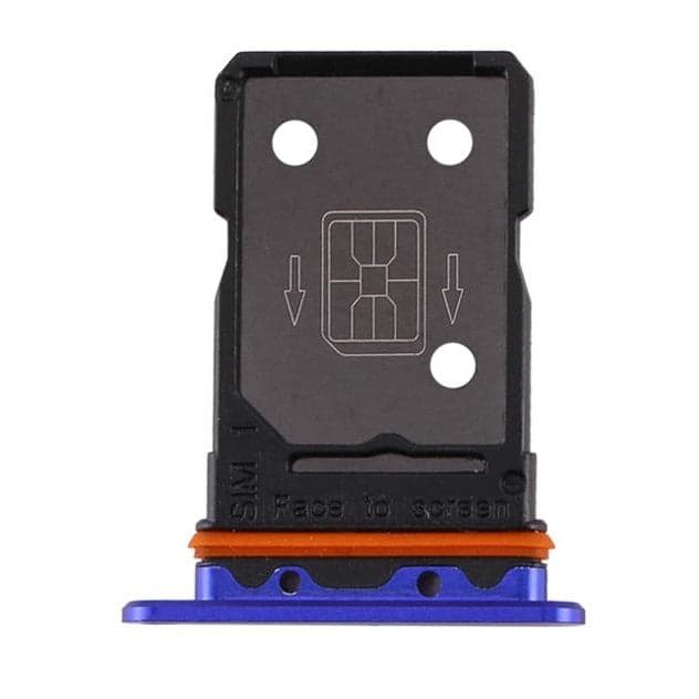 Sim Tray Slot Holder for Oppo Find X2 Blue