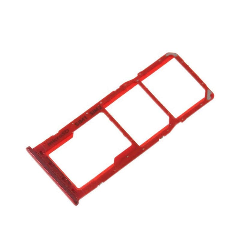 Sim Tray Slot Holder for Samsung Galaxy A10 Red