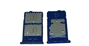 Sim Tray Slot Holder for Samsung Galaxy F62 Blue