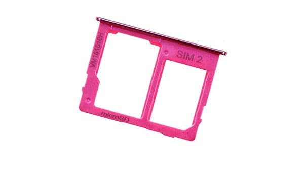 Sim Tray Slot Holder for Samsung Galaxy J4 core Pink