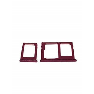 Sim Tray Slot Holder for Samsung Galaxy J4 core Red