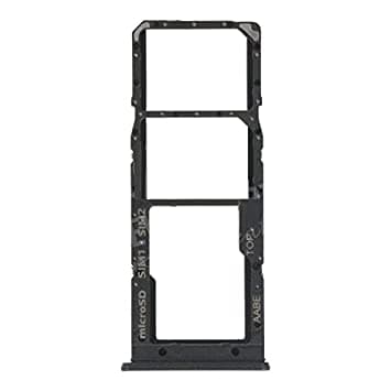 Sim Tray Slot Holder for Samsung Galaxy M12 Black