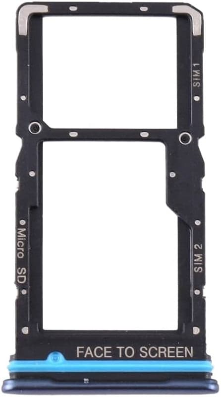 Sim Tray Slot Holder for Xiaomi Redmi Note 10 5G Blue
