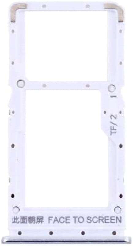 Sim Tray Slot Holder for Xiaomi Redmi Note 10 5G White