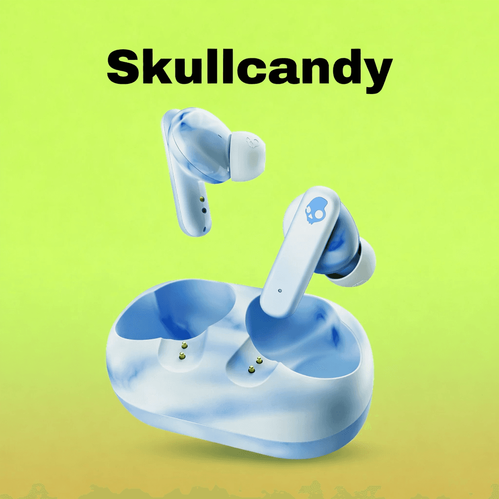 Skullcandy EcoBuds – Replacement Parts (Pair / Charging Case) Replacement — Charging Case / Blue