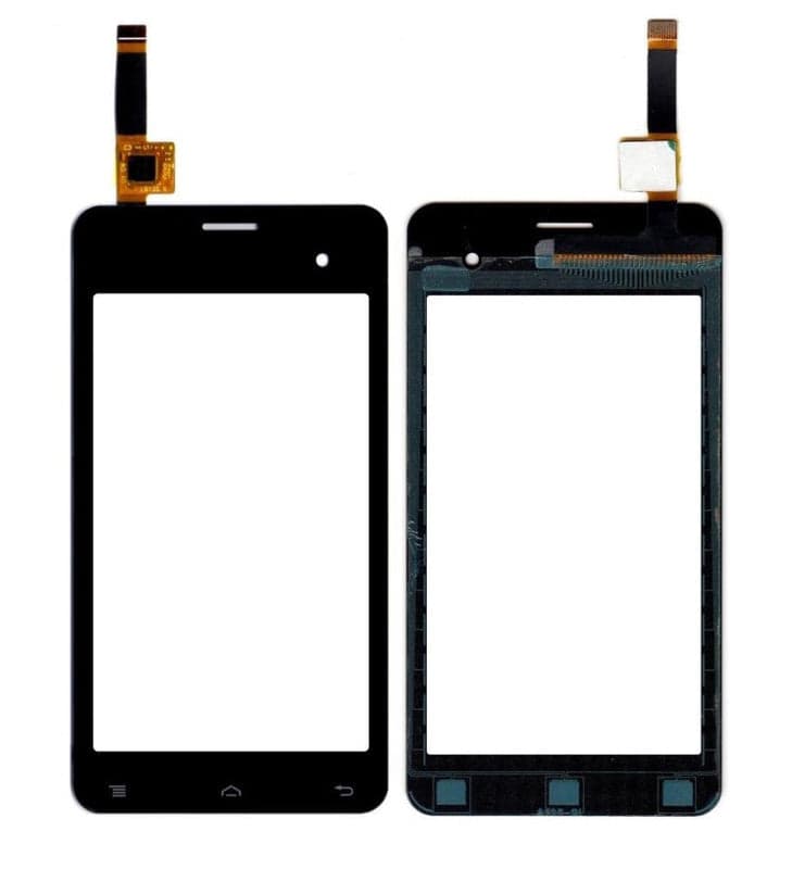 Touch Screen Digitizer for Lava 405 Black