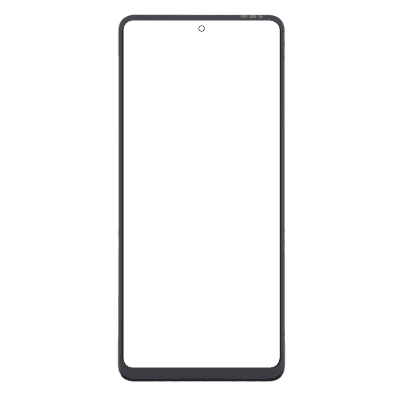 Touch Screen Front Glass for IQOO Z8 Black