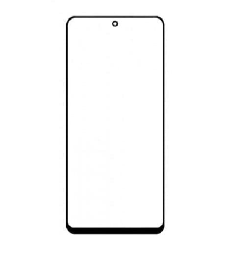 Touch Screen Front Glass for IQOO Z9 Lite Black