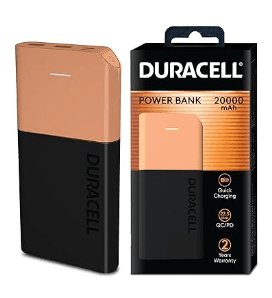 DURACELL POWERBANK 20000 MAH