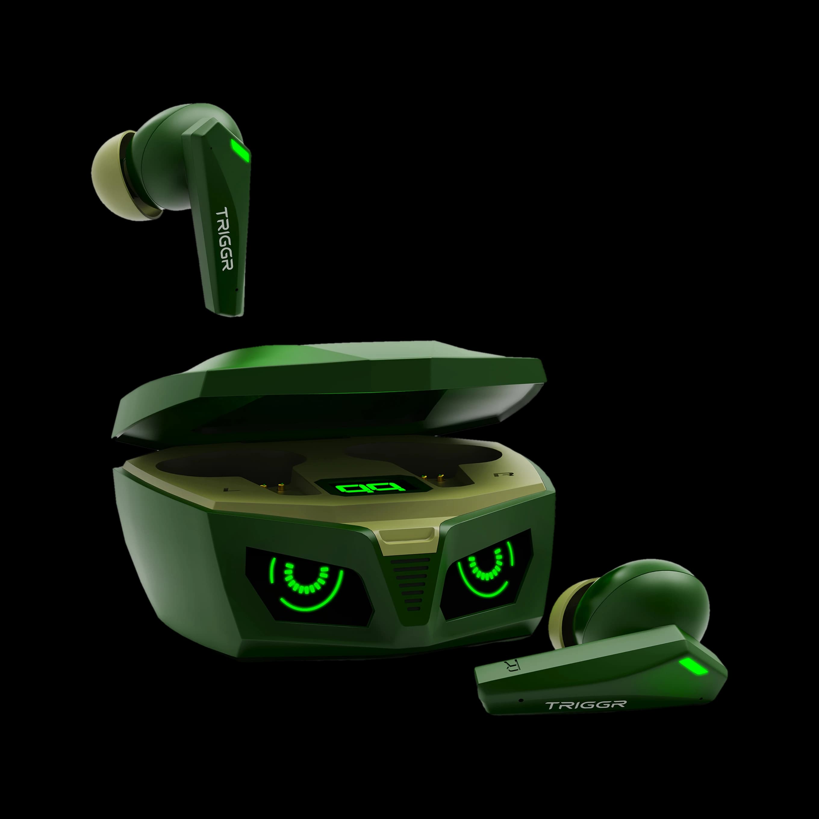 Triggr Kraken X1 Plus Replacement- (both pair) | Jungle Green