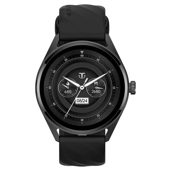 Open-box Titan Crest with 3.63 cm AMOLED Display with AOD, Functional Crown, BT Calling, Premium Smartwatch
