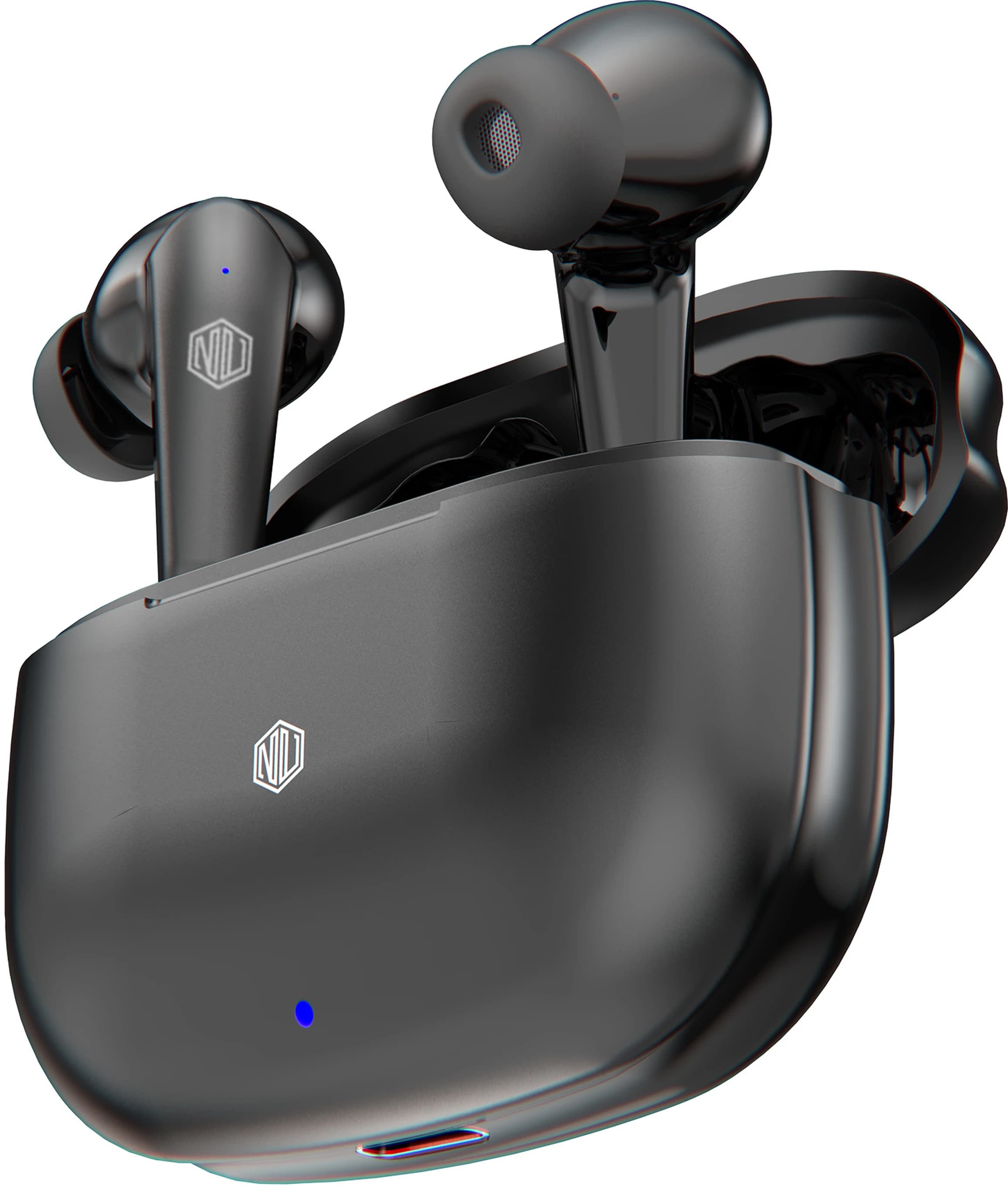 Nu Republic Urban 4 with upto 30 hrs Playtime, X-Bass, ENC Replacement — Left Earbud | Black