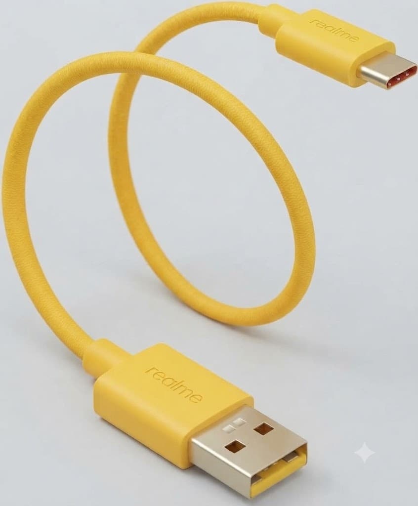 Realme Type-C Short Charging Cable for Neckbands & Earbuds