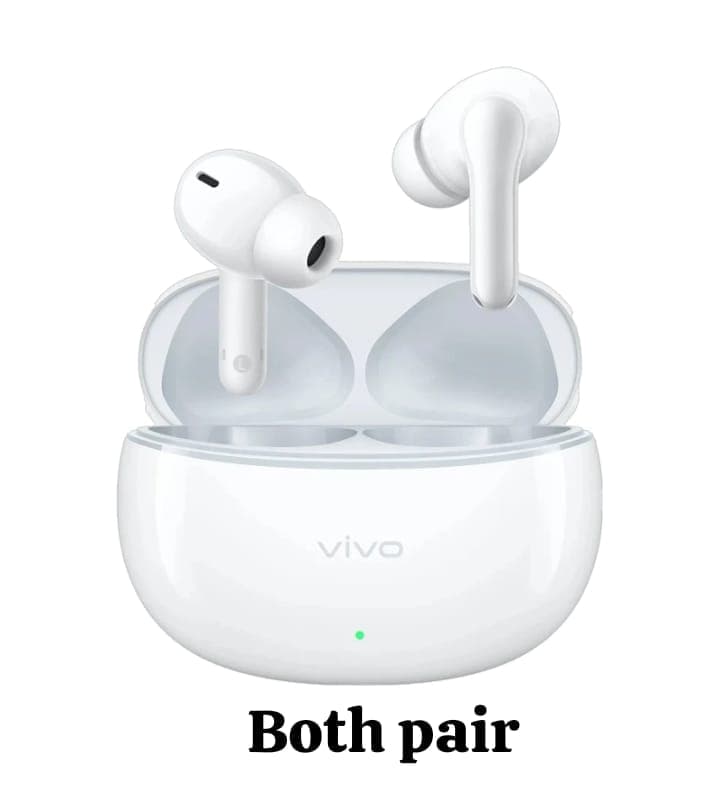 Vivo TWS 3e buds Replacement Left/Right Earbud & Charging Case — Both Pair