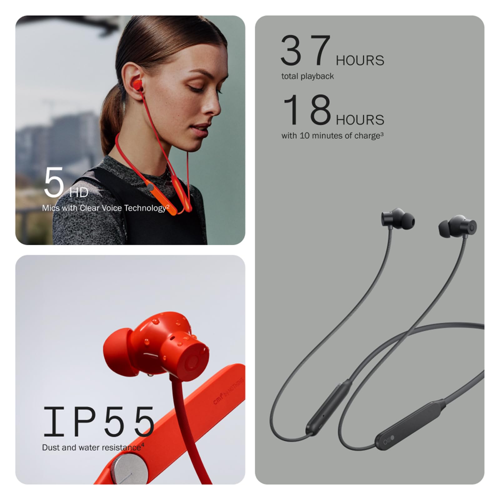 CMF by Nothing Neckband Pro 50dB Active Noise Cancellation (Unboxed)