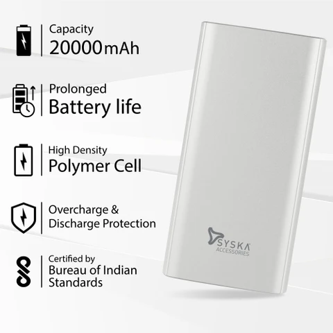 Syska 20000mah Power Bank