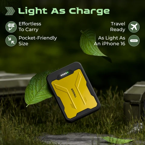 TRIGGR 10000 mAh 22.5 W Pocket Size Power Bank (Unboxed)